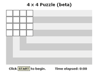 Four by Four word puzzle game